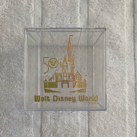Walt Disney World 50th Anniversary Retro Candy Container Trinket Box - Picture 3 of 5